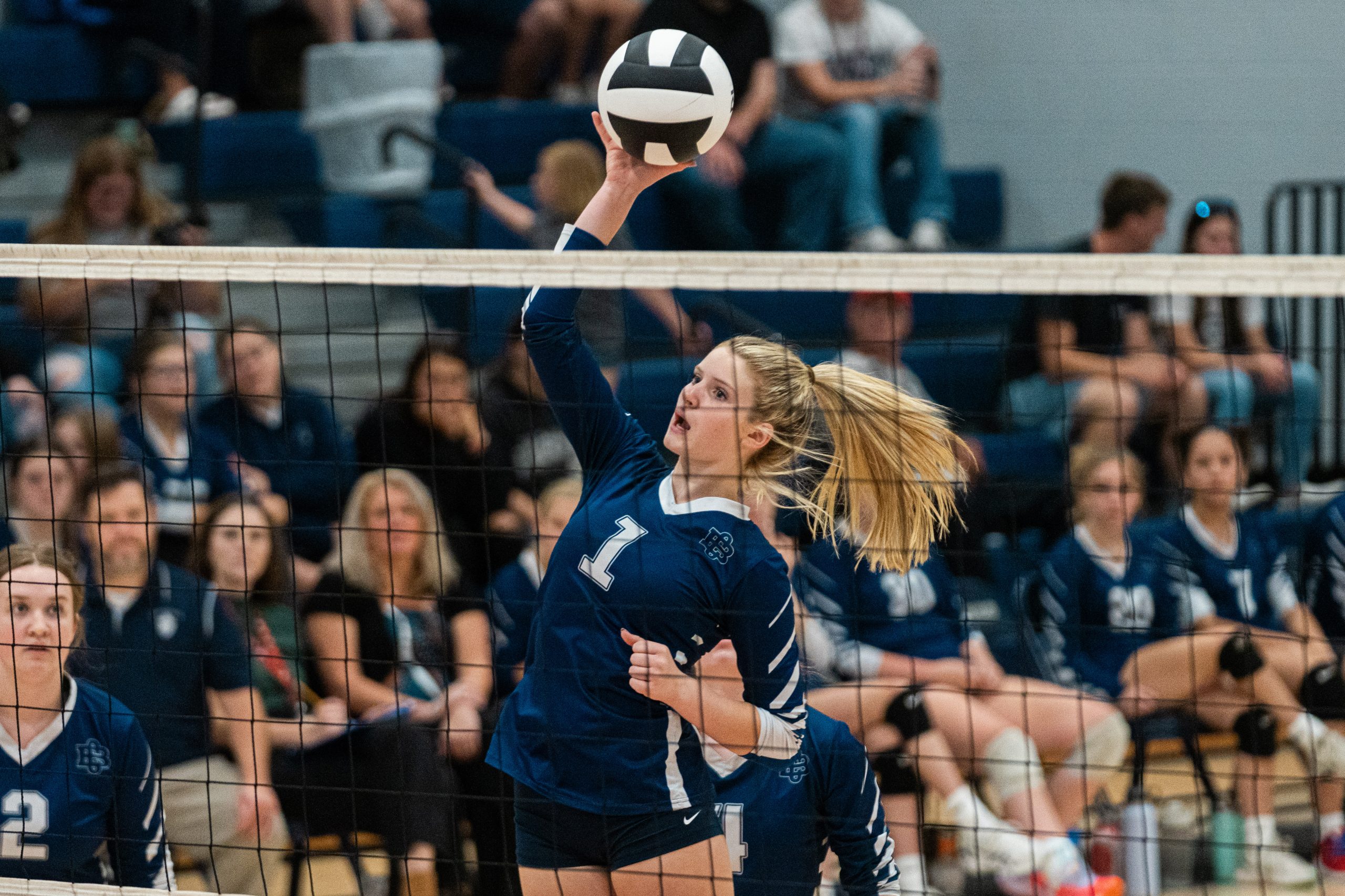 Serving shines as Clay-Battelle sweeps Tygarts Valley